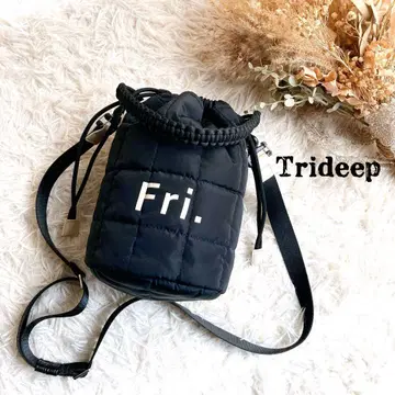 Trideep weekly 퀼팅 2way 숄더백 복조리