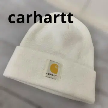 carhartt 니트 모자 비니 화이트 #C3028