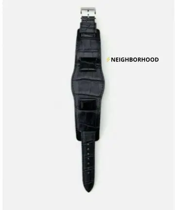 NEIGHBORHOOD LEATHER EMB WATCH BAND