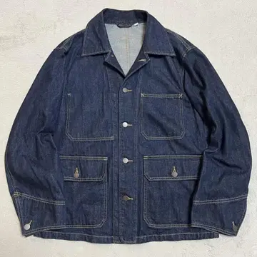 인기 새상품급 UNIQLO U 커버올 데님 자켓 R-8087