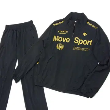 DESCENTE Move Sport 저지 세트 블랙