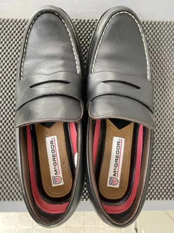 MCGREGOR 블랙 로퍼 26.0cm