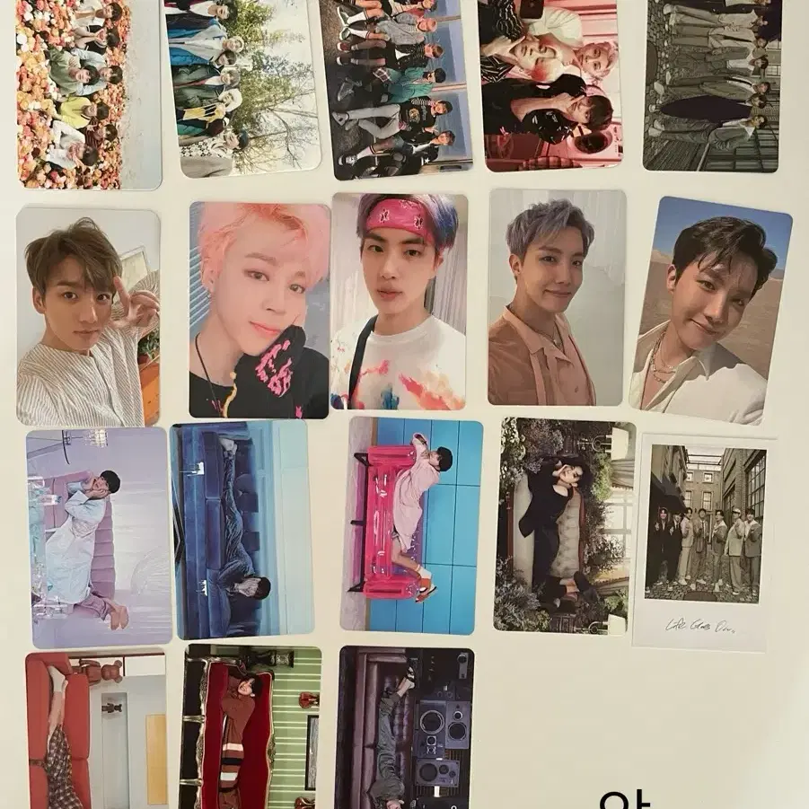 방탄소년단 포카 일괄판매