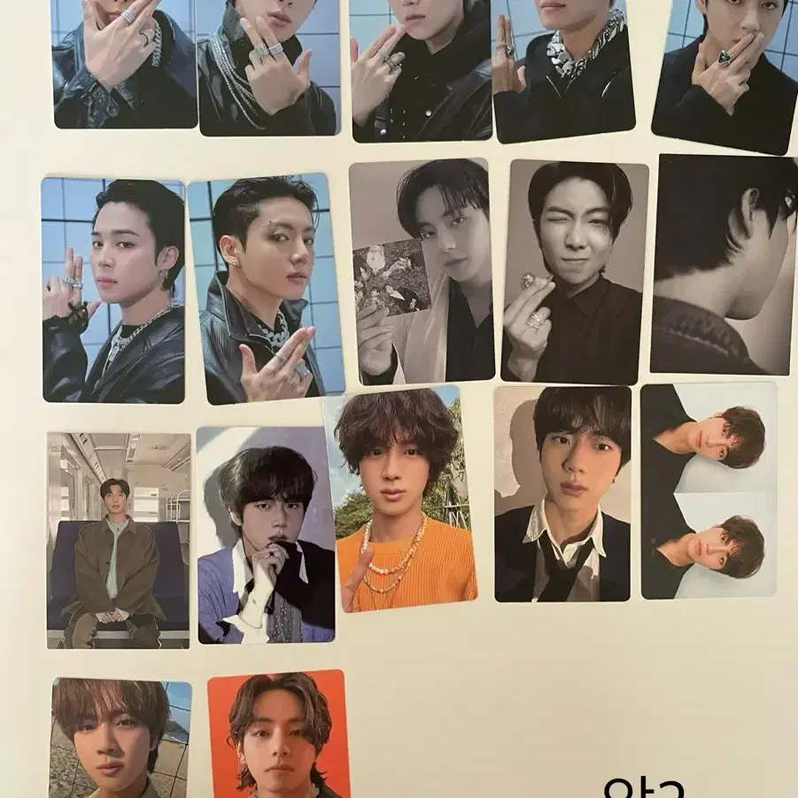 방탄소년단 포카 일괄판매