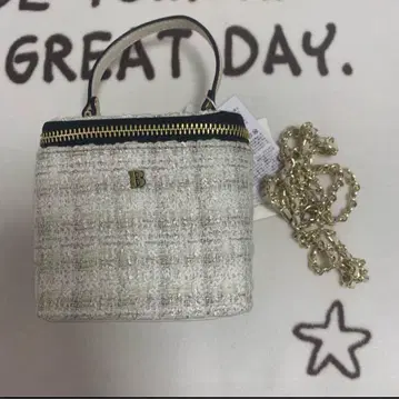 [ 미사용 ] bibiy ELISE VANITY BAG WHITE