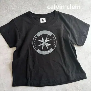 USA제 archive calvin clein y2k 반팔 미니 기장