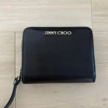 JIMMY CHOO 블랙 접이식 지갑