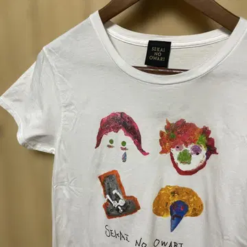 [ 사이즈 S ] SEKAI NO OWARI 티셔츠