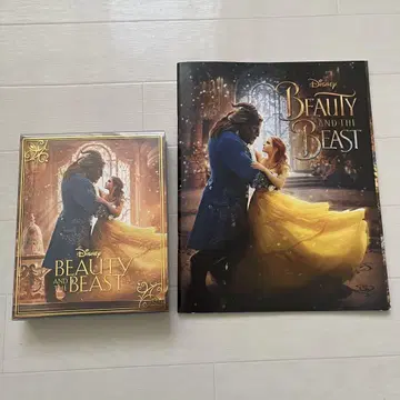 미녀와 야수 영화 팜플렛 DVD Blu-ray