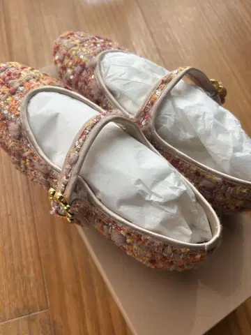OHGA PETIT TWEED PUMPS 베이지 23.0cm 펌프스