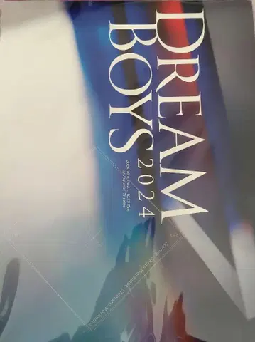 DREAM BOYS 2024 팜플렛 클리어 파일 세트