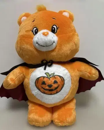 케어베어 할로윈 BIG 봉제 인형 오렌지