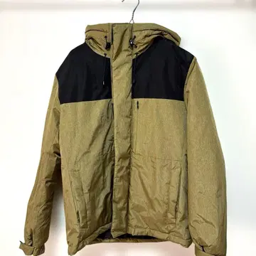 새상품급 마운틴 후드티 올리브 그린 블랙 S