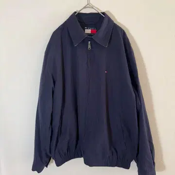 타미힐피거 네이비 집업 자켓 80