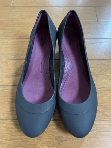 CROCS 리나웨지 하이힐 펌프스