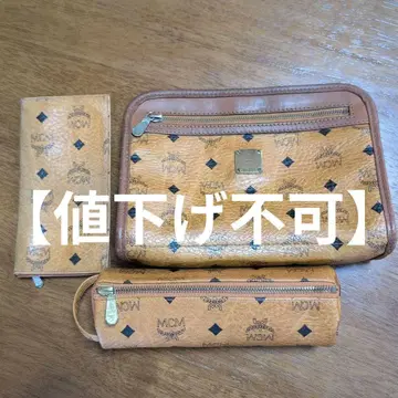 [ 정품 ] MCM 클러치백 지갑 파우치 묶음 판매