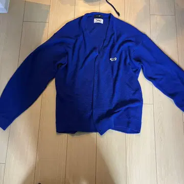 BEAMS HEART 가디건 L 사이즈 파랑