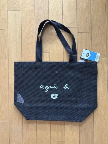 아네스베 x arena 콜라보 메쉬 토트백 미사용 새상품