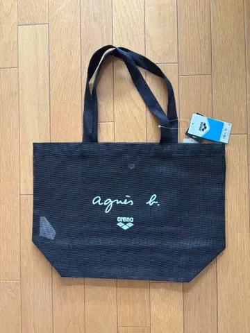 아네스베 x arena 콜라보 메쉬 토트백 미사용 새상품