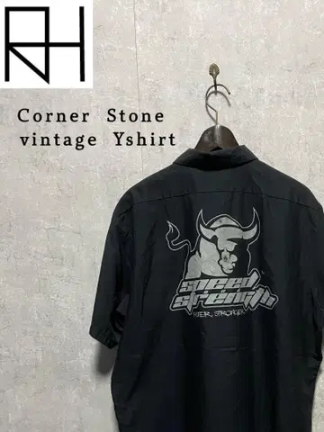 [ 구제 의류 ] Corner Stone 양면 디자인 워크 Y셔츠