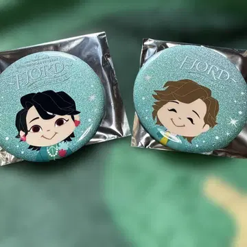 FJORD 미세스 그린애플 가챠 캔뱃지 2개 세트