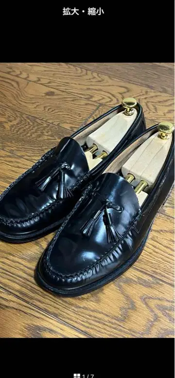 G.H.Bass WEEJUNS 태슬 로퍼 블랙 26.5cm