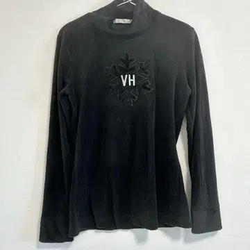 VIVA HEART 골프웨어 벨로아 느낌 긴팔 블랙 40