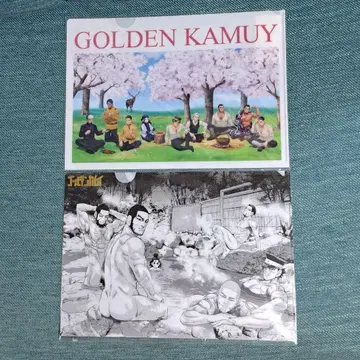 골든 카무이 금카무 고카무 클리어 파일 바냐 온천 벚꽃 축제 꽃놀이