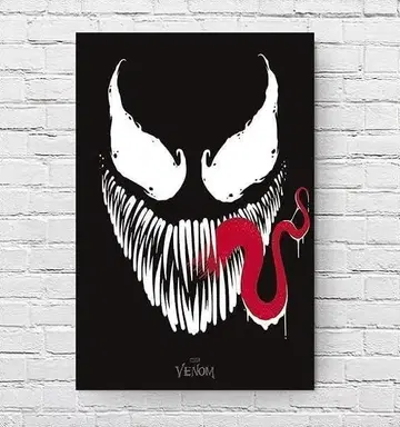 대형 영화 포스터 베놈 VENOM 톰 하디 마블 US판 of2