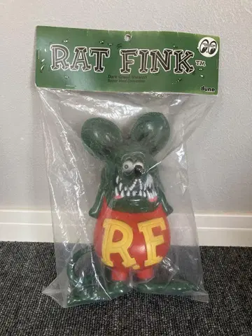 RAT FINK 다크 그린 버전 피규어 [ 빈티지 ]