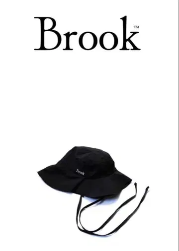 Brook 네이비 버킷 햇