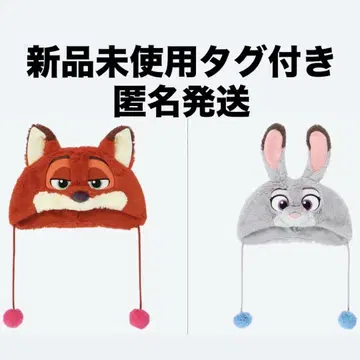 디즈니 팬 캡 닉 주디 세트 D