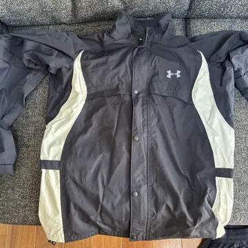 Under Armour 골프 우비 세트 M 블랙/그레이