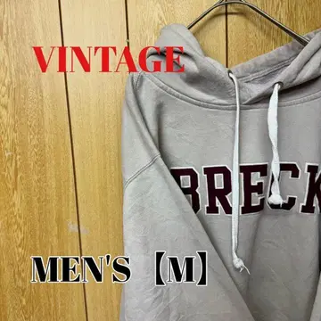 TQ55 [US 수입] VINTAGE 후드티 [남성용 M] 베이지 계열