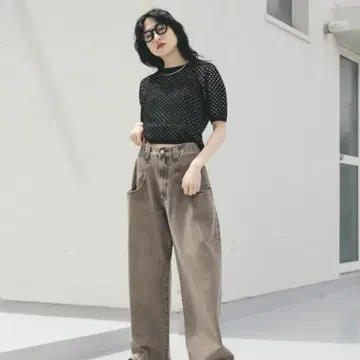 KBF 루프얀 메쉬 풀오버