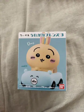 BANDAI 치이카와 (먼작귀) 프렌즈 3 소프트 비닐 피규어 (토끼)