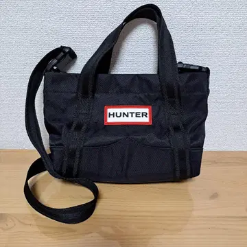 HUNTER 나일론 탑 클립 토트 미니