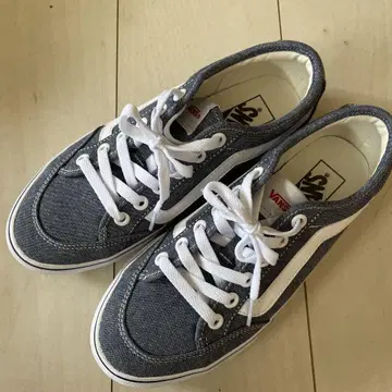VANS 그레이 데님 스니커즈
