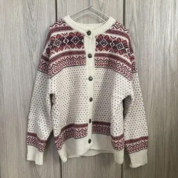 FREAK'S STORE 페어아일 패턴 가디건