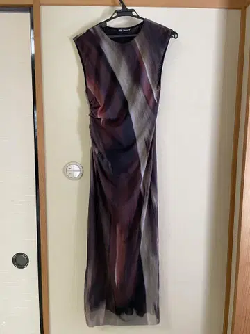 ZARA 슬리브리스 롱 원피스 M
