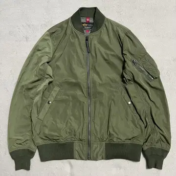 새상품급 ALPHA 알파 MA-1 플라이트 자켓 블루종 R-8093