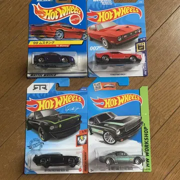 핫휠 머스탱 컬렉션 4대