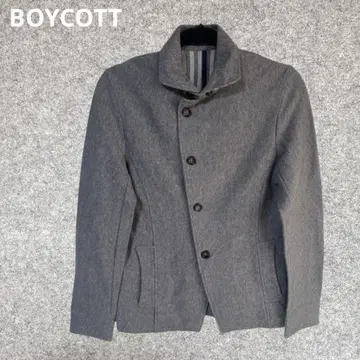 BOYCOTT 그레이 테일러드 자켓