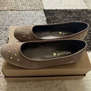 quest kobe 플랫슈즈 스웨이드 모카 23cm