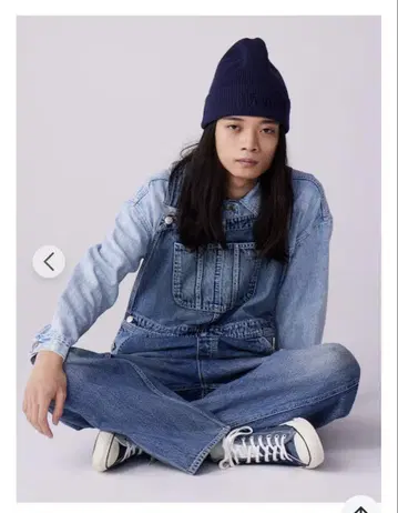 GAP 데님 오버롤