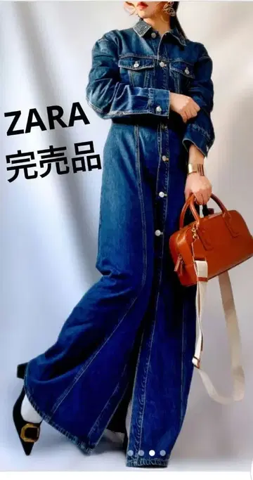 ZARA 데님 원피스 ZARA 빈티지 데님 원피스 S 사이즈