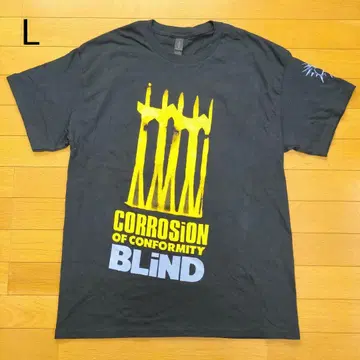 corrosion of conformity T셔츠 blind 하자품 L