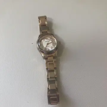 핑크 골드 손목시계