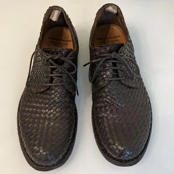 Officine Creative 뜨개질 가죽 신발