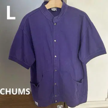 CHUMS 셔츠 L 퍼플